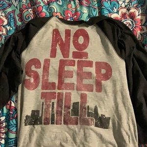 No sleep till Brooklyn long sleeve shirt